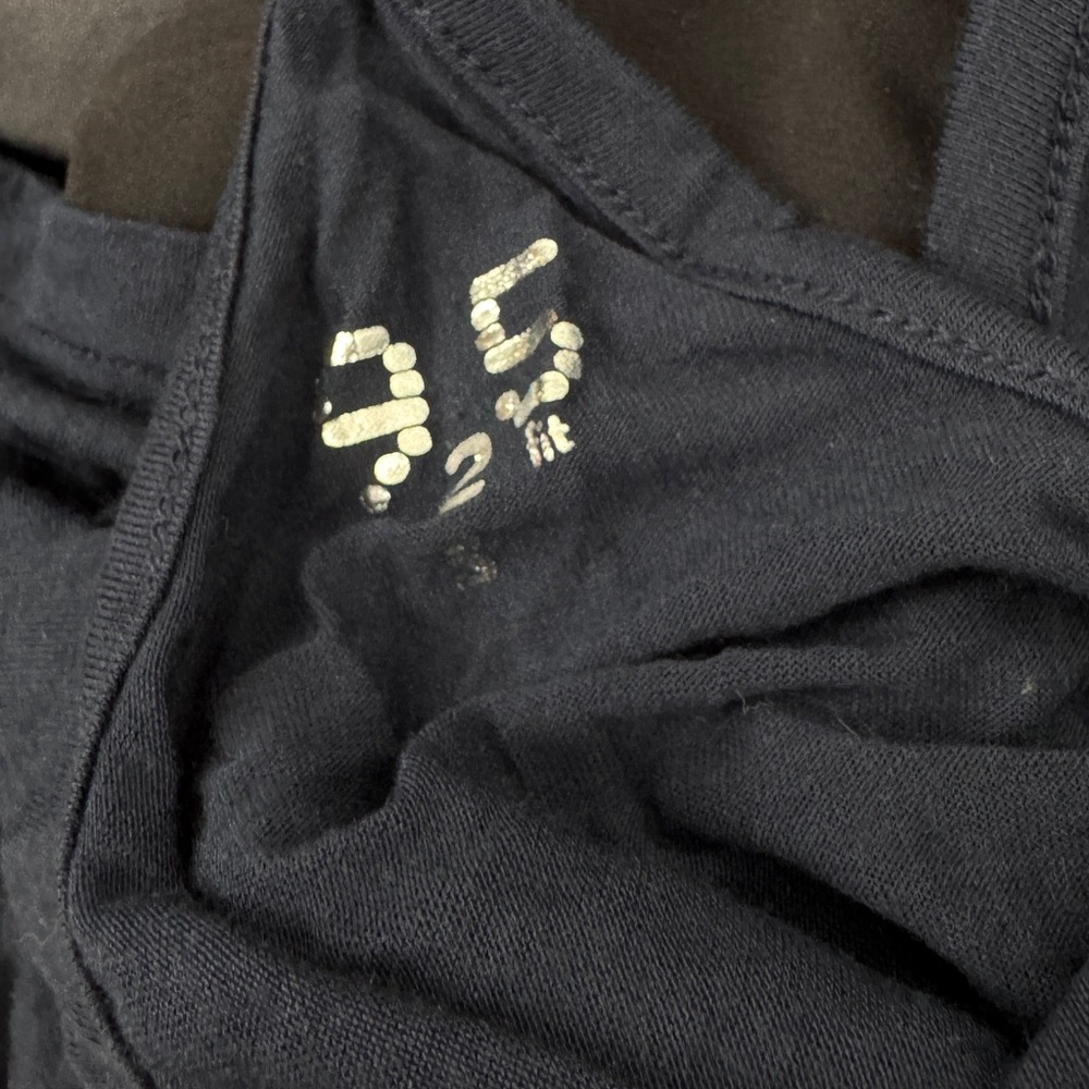 Simple navy Racerback Tank - Picture 3 of 3